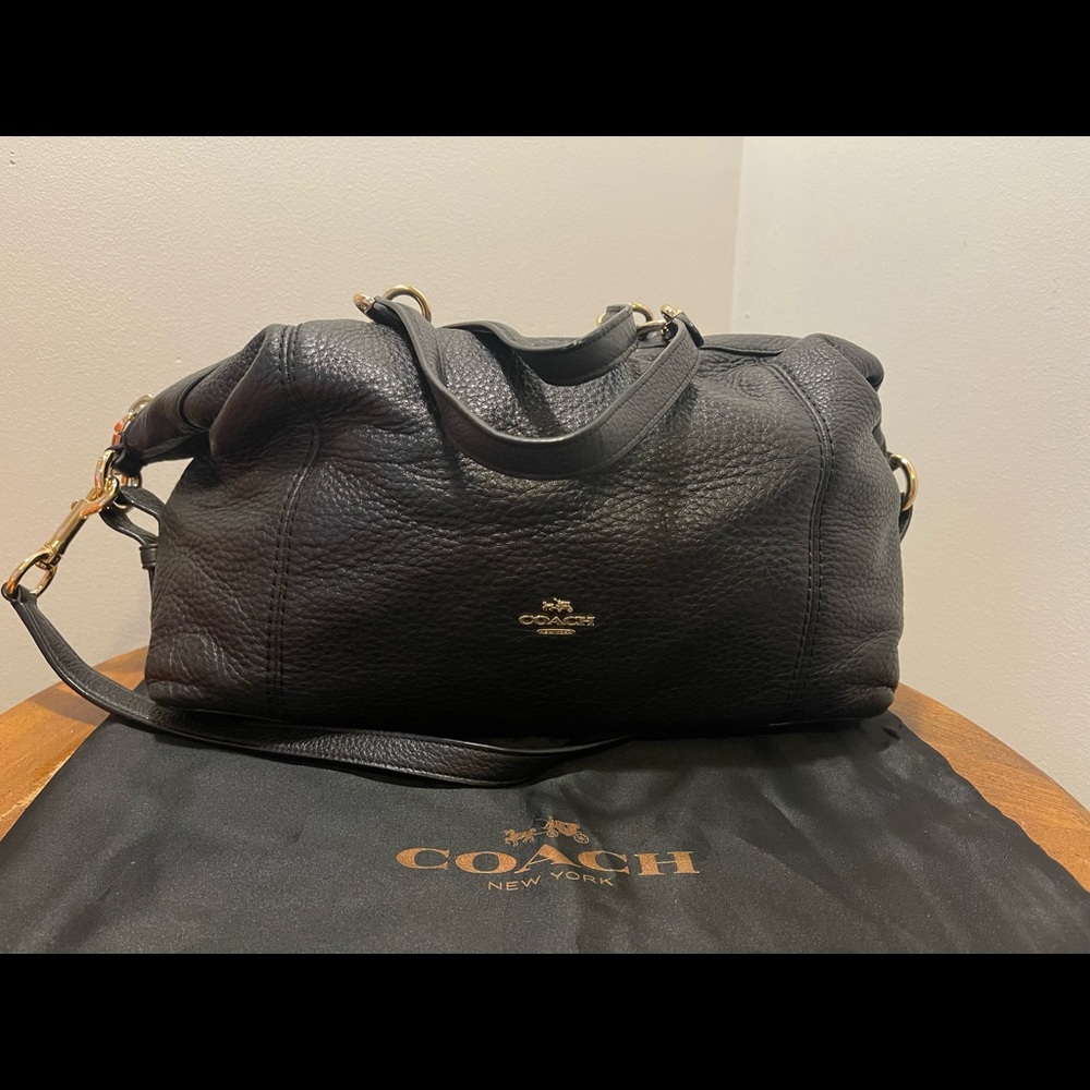 Coach Black Satchel Crossbody